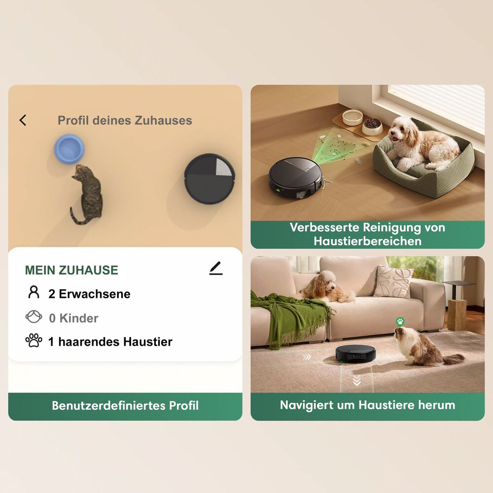 Cleaning that adapts to your home