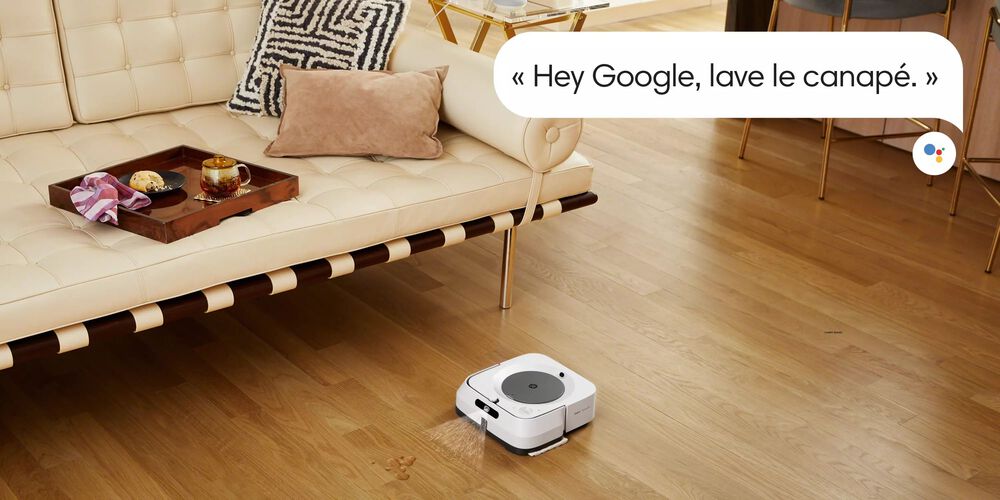 Utiliser Alexa pour dire à un Braava où laver