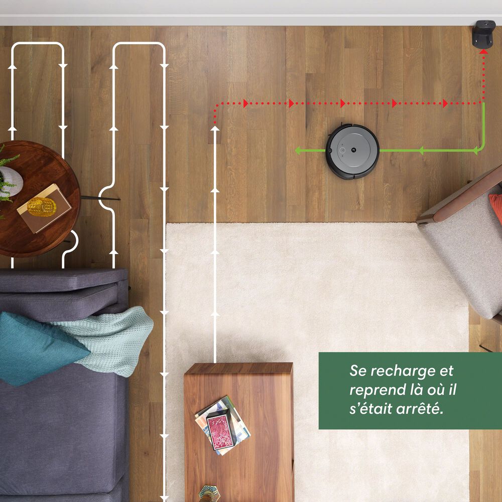 Confiez votre nettoyage à l’aspirateur robot Roomba® i1
