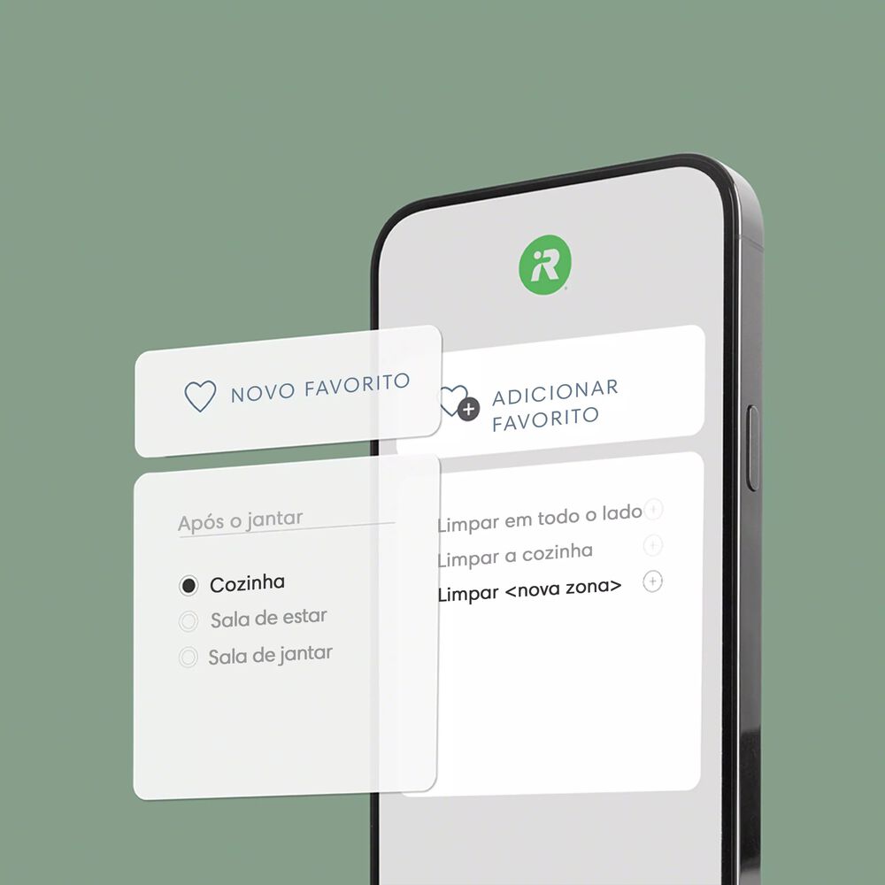A Aplicação iRobot Home — fácil e prática