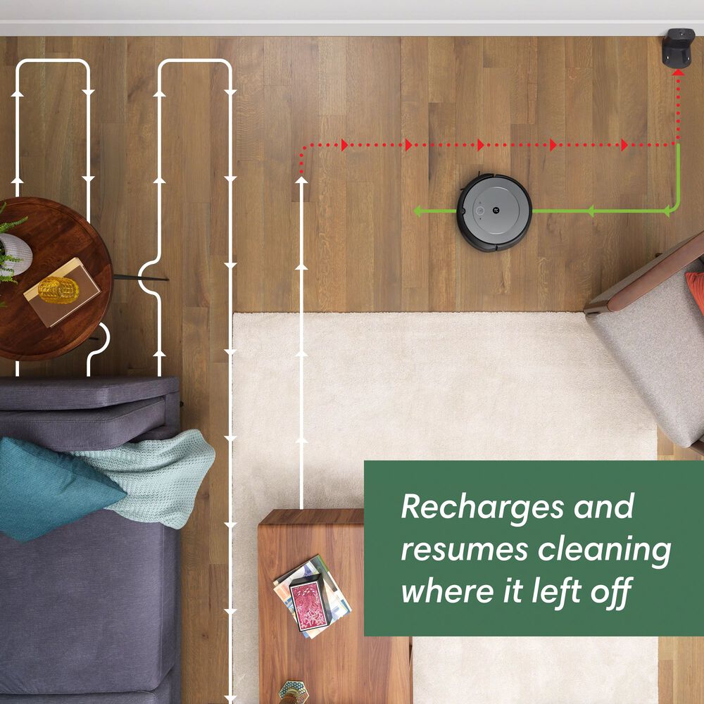 Get the cleaning done with the Roomba® i1 robot vacuum
