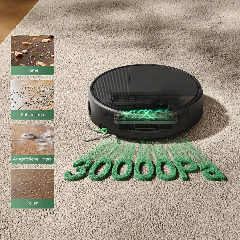 30.000&nbsp;Pa starke Saugleistung
