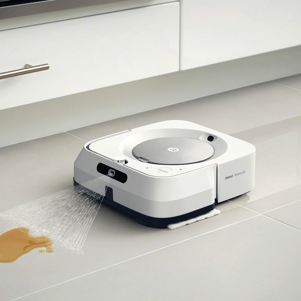 O Robot Esfregona Evolu&iacute;do com Pulveriza&ccedil;&atilde;o de Precis&atilde;o