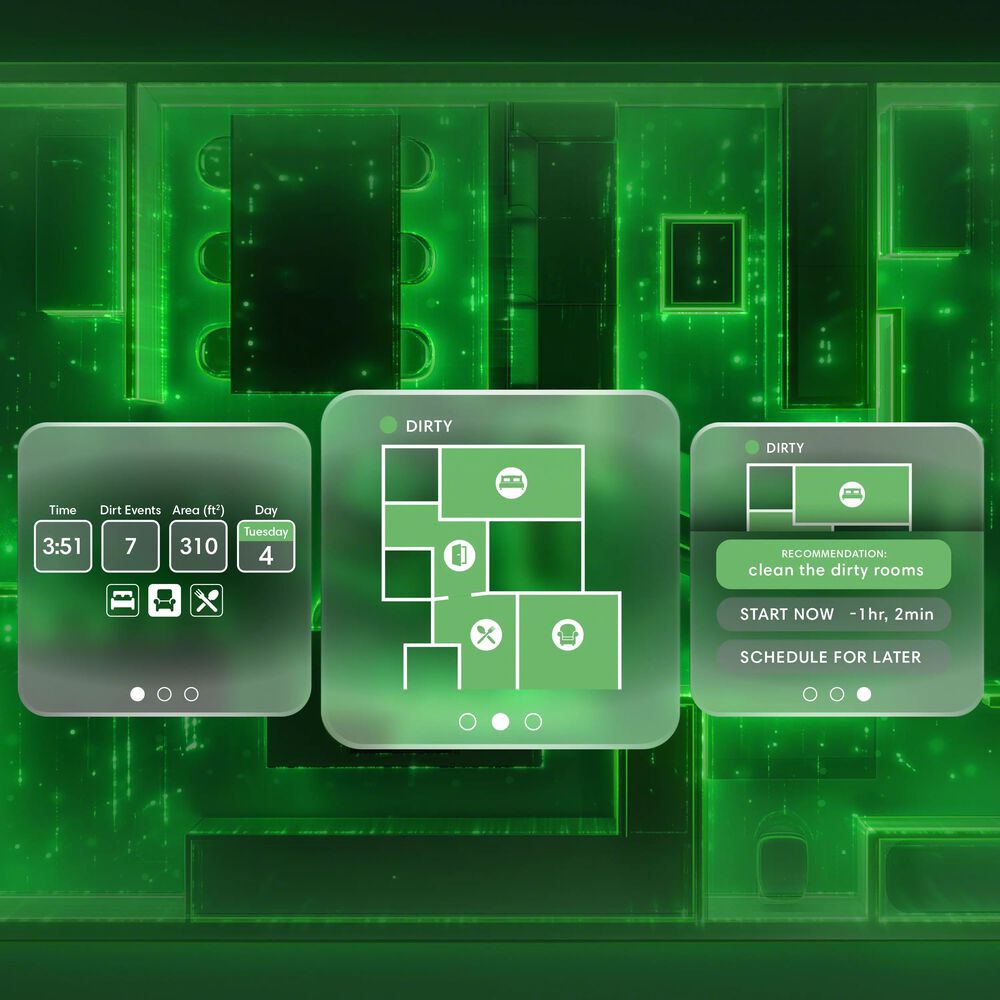 Data driven dirt removal