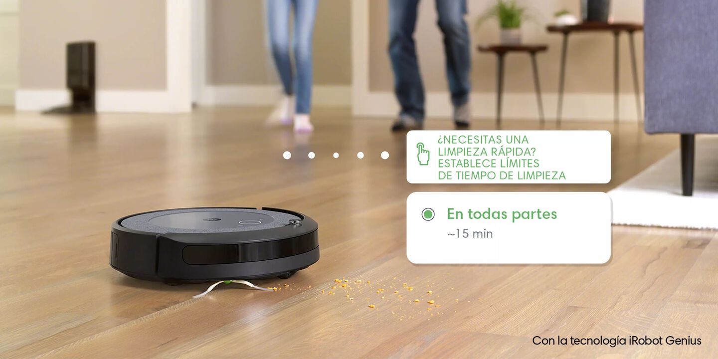 Establece las opciones de duración para una limpieza rápida.