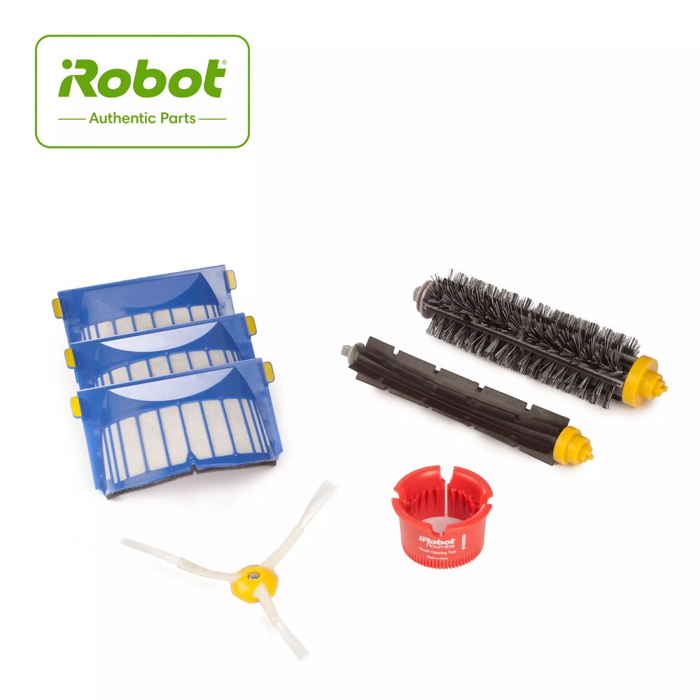 Rubberen Wielenset geschikt voor de iRobot Roomba 500, 600, 700, 800, 900, 'e', 'i