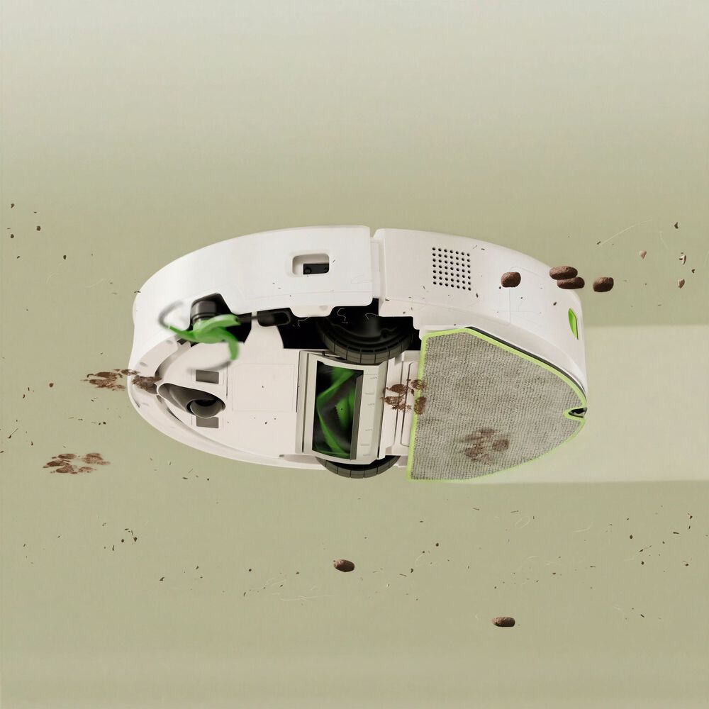 Verwijdert gemakkelijk lichte vlekken en pootafdrukken