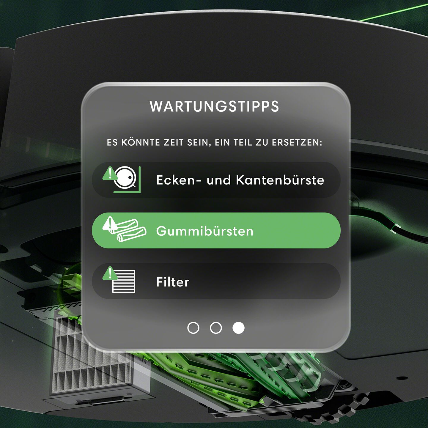 Robot maintenance & health dashboard