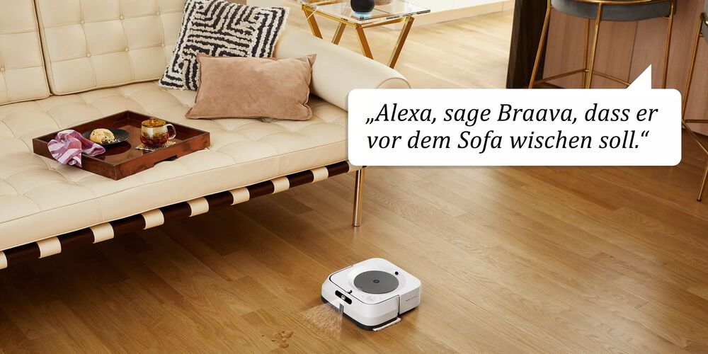 Braava m6 mit Alexa