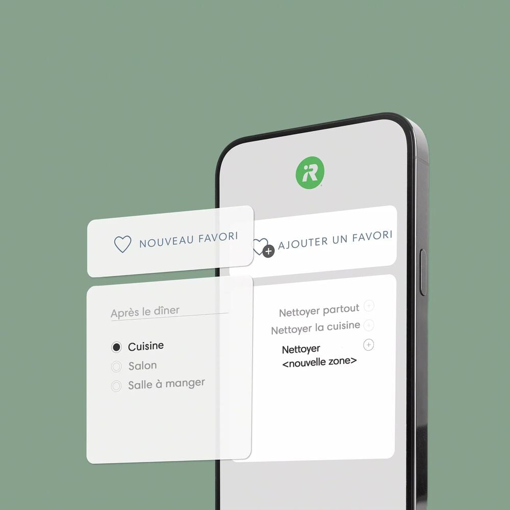 Application iRobot&nbsp;Home facile &agrave; utiliser