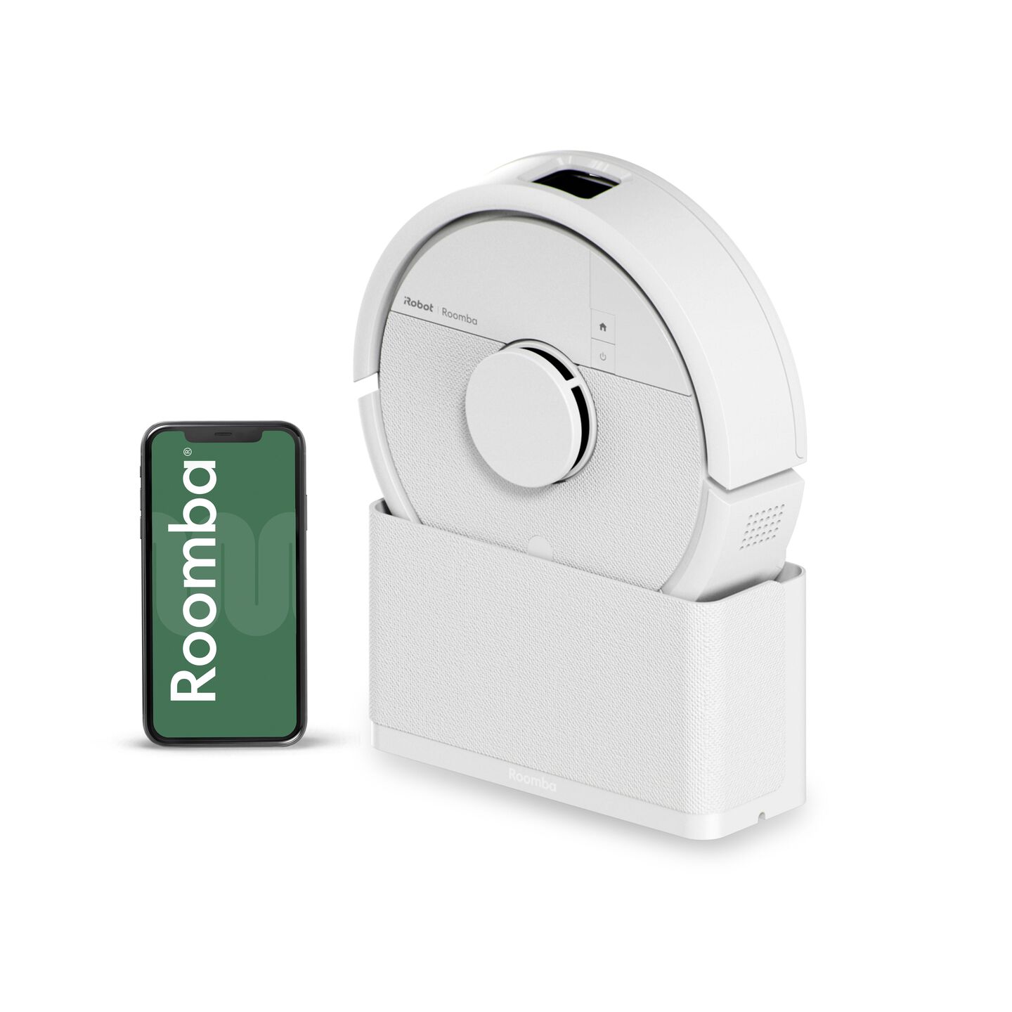 Roomba&reg; Mini robotstofzuiger en dweilrobot + SlimCharge&trade; standaard - Zwart