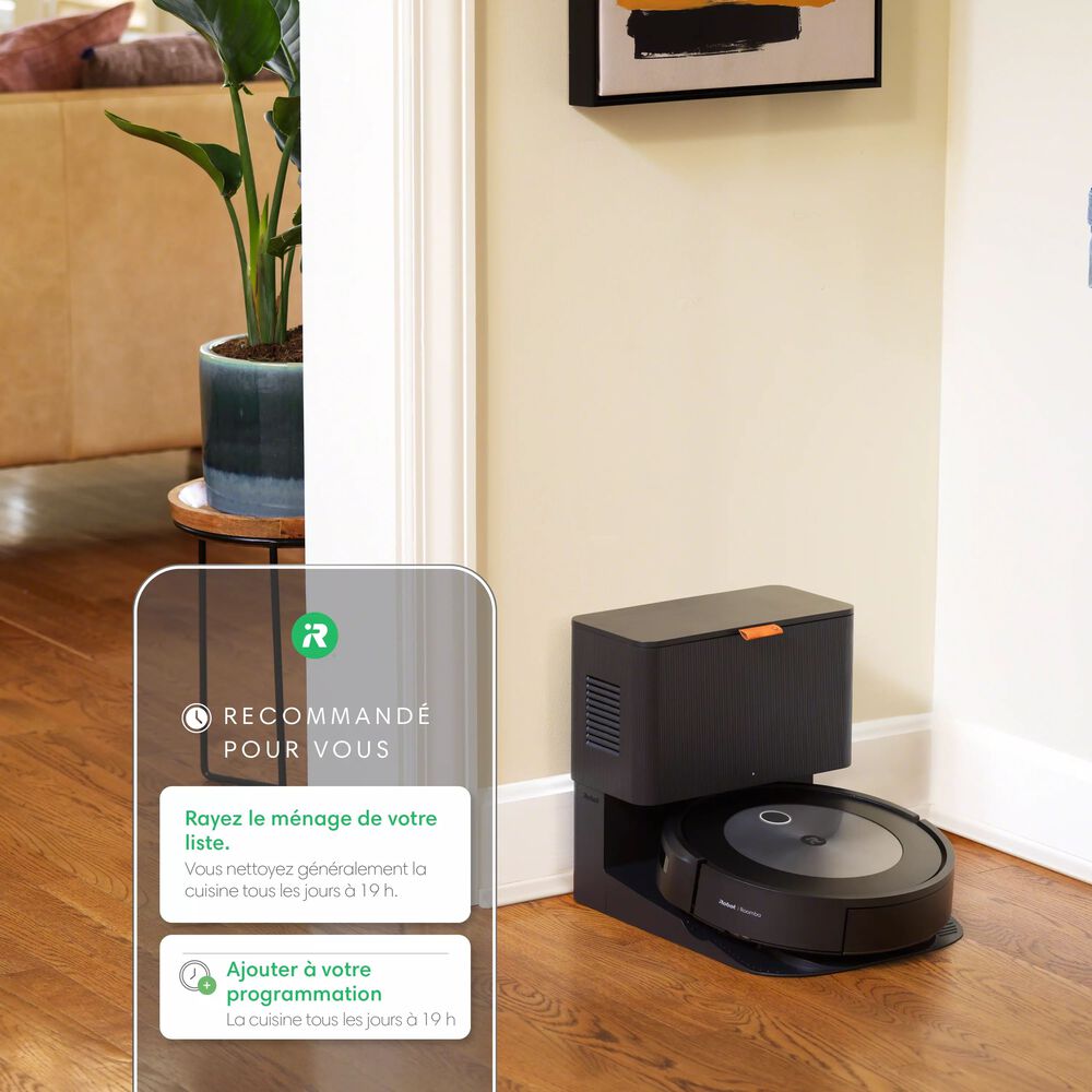 iRobot OS offre plus de suggestions personnalisées que n’importe quel autre robot