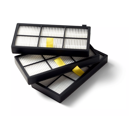 Set van 3 zeer effici&euml;nte filters voor robots uit de Roomba&reg; 800 en 900 serie