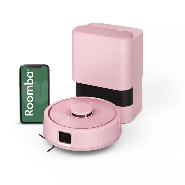 Robot Aspirador e Mopa Roomba&reg; Mini + Base AutoEmpty&trade; &ndash; Rosa