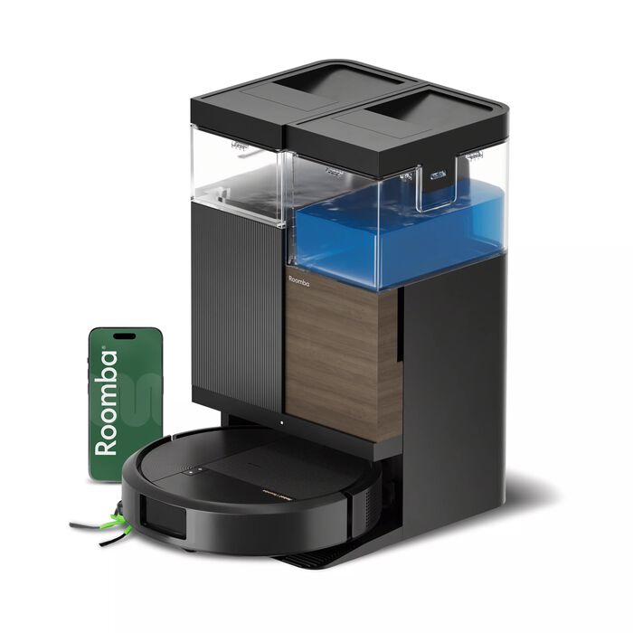 Roomba&reg; Plus 575 Combo Robot + AutoWash&trade; Dock - Zwart, , large image number 0