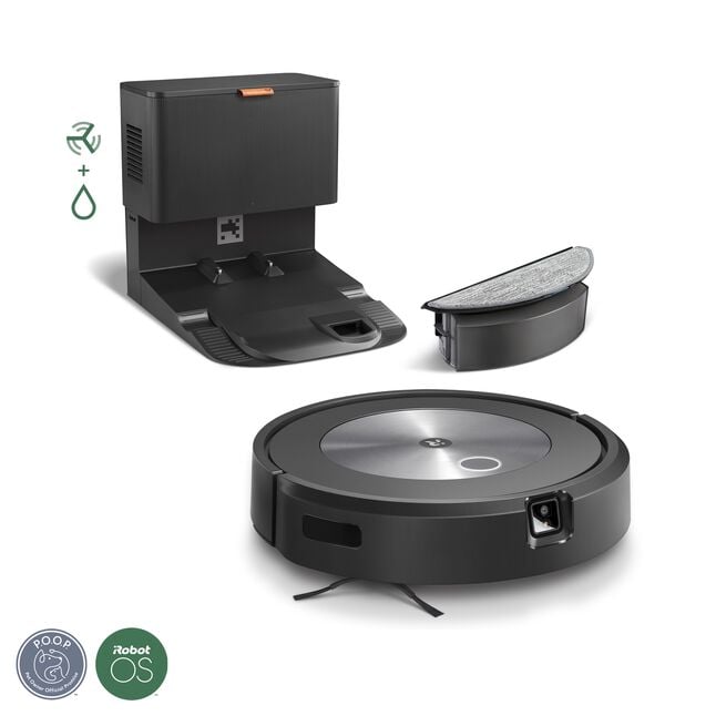 Robot aspirateur et laveur Roomba Combo® j5+