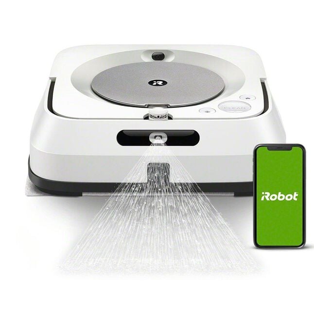 Robot laveur de sols Braava jet® m6 connecté au Wi-Fi