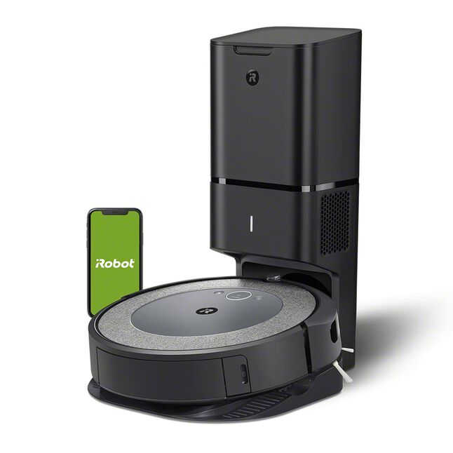 Aspirateur robot avec système d’autovidage Roomba® i4+ connecté au Wi-Fi, , large image number 0