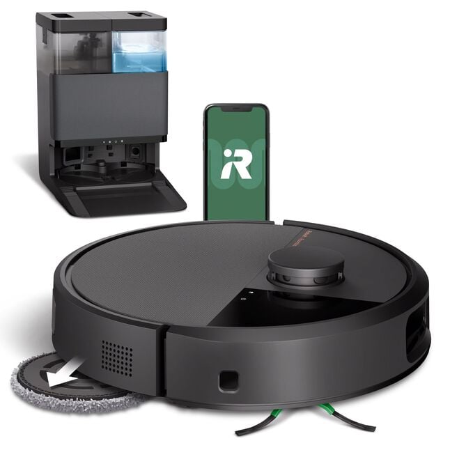 Robot Roomba® Plus 505 Combo + base AutoWash™ - Noir