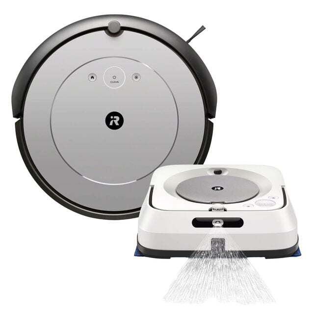 Roomba® i1-robotstofzuiger & Braava jet® m6-dweilrobot