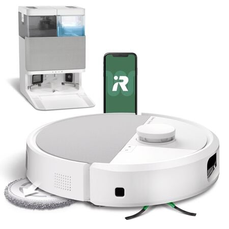 Roomba&reg; Plus 505 Combo Robot + AutoWash&trade; Dock - Wit