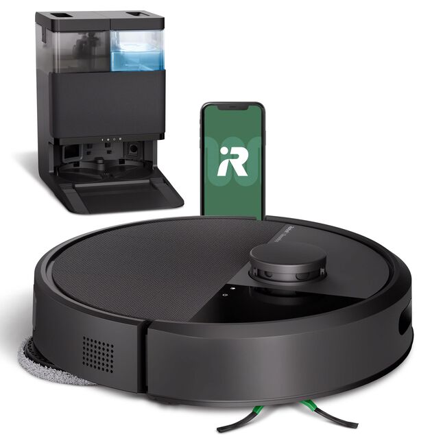 Robot Roomba® Plus 405 Combo + base AutoWash™ - Noir