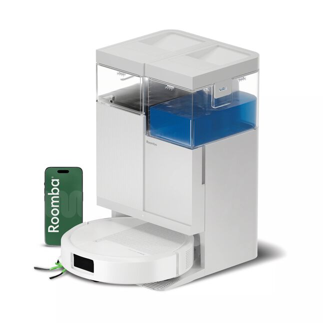 Roomba&reg; Plus 515 Combo Robot + AutoWash&trade; Dock - Zwart