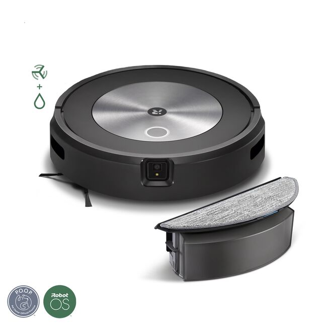 Robot aspirateur et laveur Roomba Combo® j5