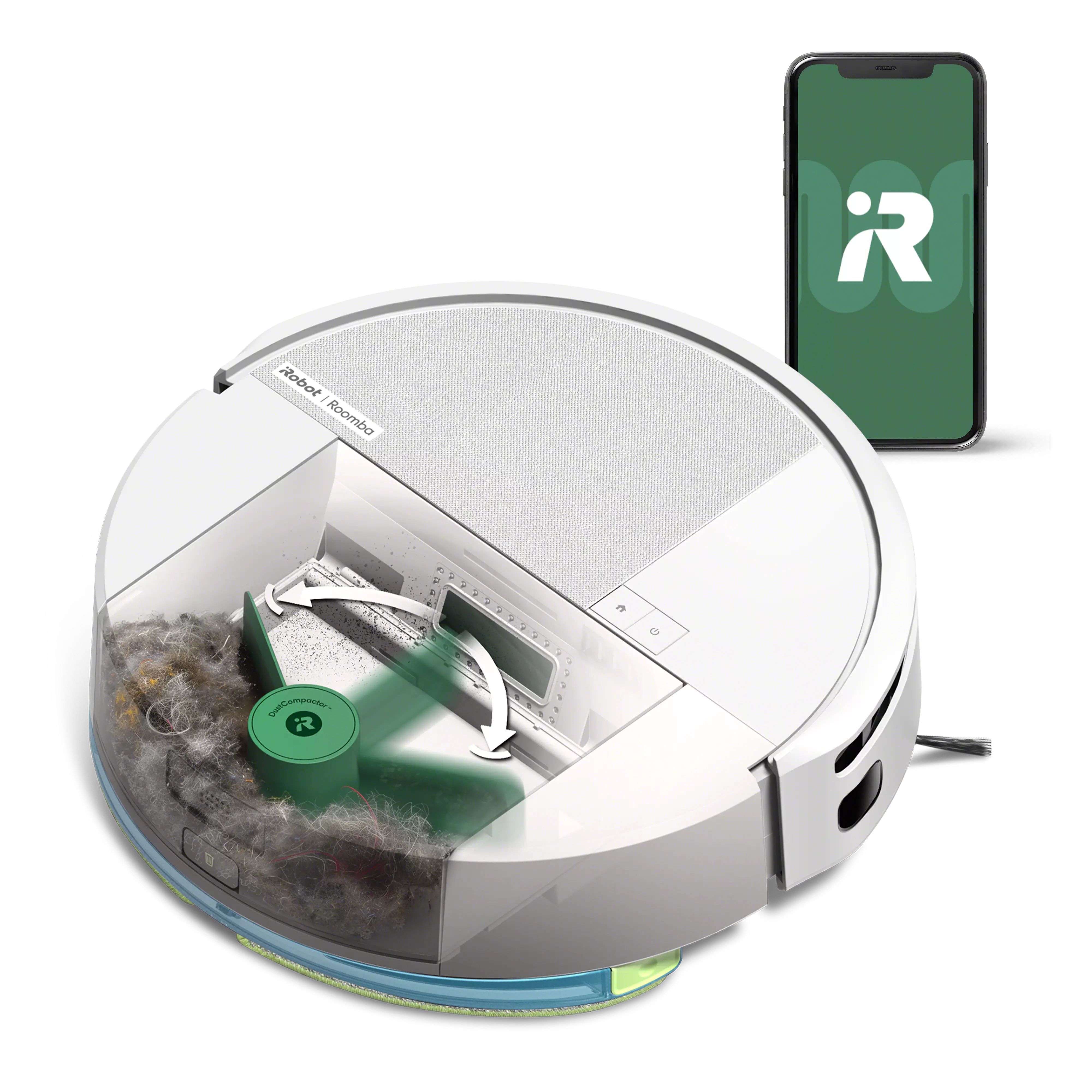Roomba 205 DustCompactor 新品 Roomba® 205 DustCompactor™ Combo Robot - wit